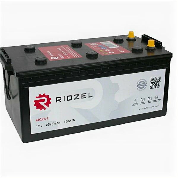 Аккумулятор Ridzel AB225.3 225 Ач 1500А евро