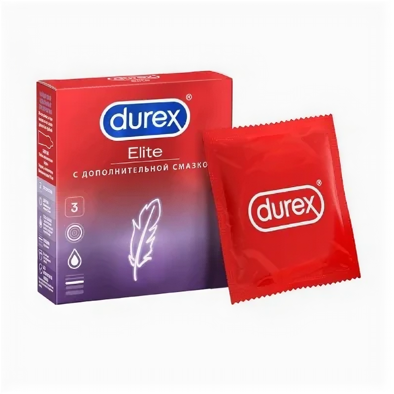 Durex Elite презервативы сверхтонкие 3 шт.