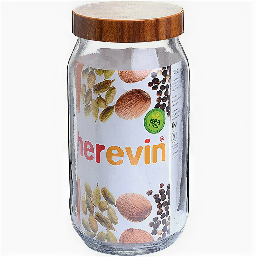 80723 Емкость для сыпучих продуктов 1 л MB Herevin (х12) ()