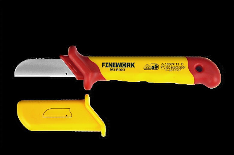 Нож кабельный диэлектрический прямой FINEWORK 50*180 мм