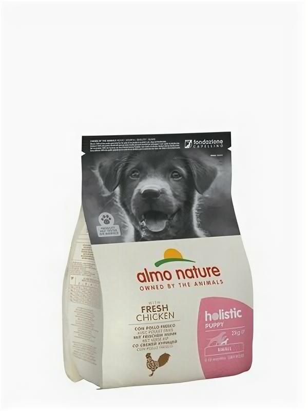 Almo Nature Для Щенков Малых пород с Курицей (Holistic - XS-S - Puppy Chicken) 700 04 кг (4 шт)