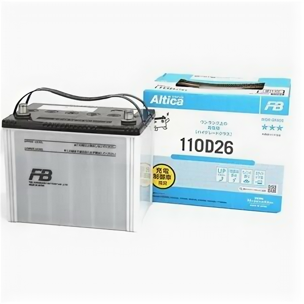 Аккумулятор FB Altica High-Grade 110D26L 80 Ач 760А обр.