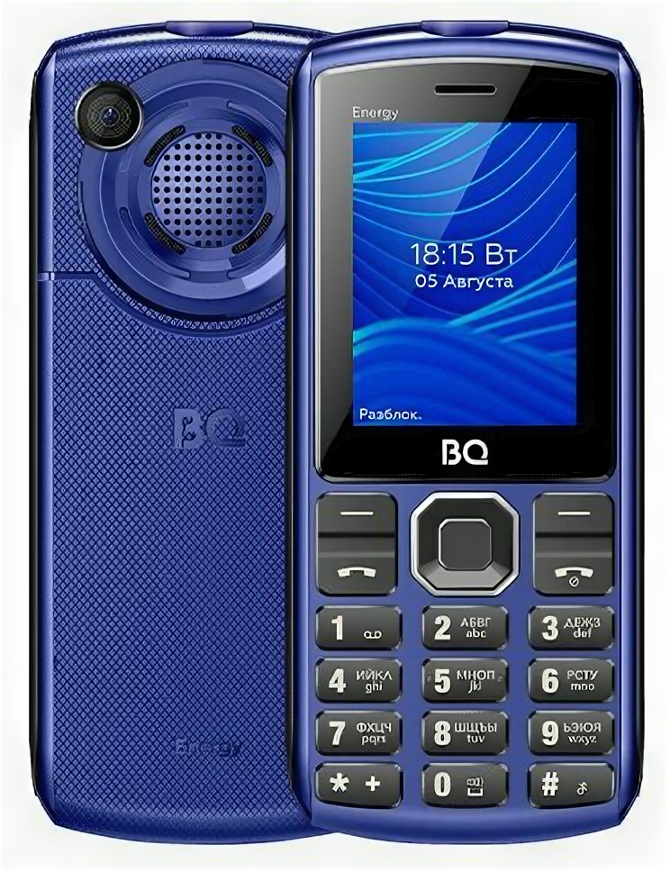 Сотовый телефон BQ 2452 Energy Blue+Black 2452 Energy Blue+Black .