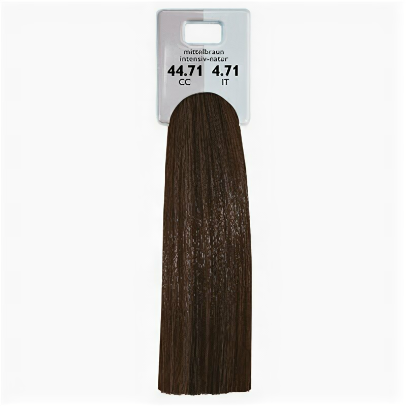 ALCINA Крем-краска для седых волос оттенок 44/71 (интенсивный средне-коричневый натуральный)