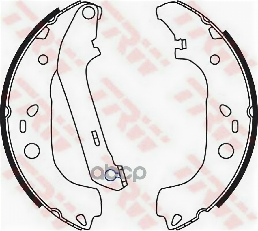 Колодки Тормозные Барабанные Trw Gs8736 TRW арт. GS8736