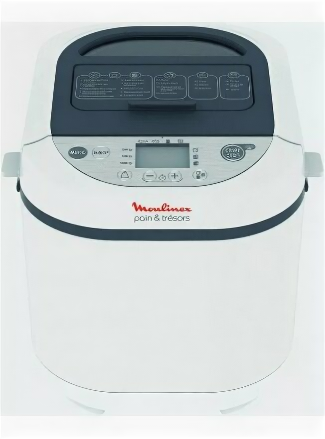 Бытовая техника Moulinex Хлебопечка OW250132 Pain & Tresors белый