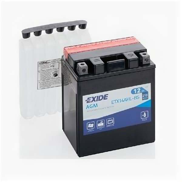 Аккумулятор мото Exide ETX14AHL-BS (YTX14AHL-BS)