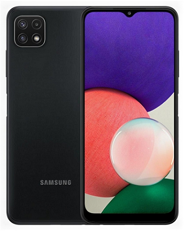 Смартфон Samsung Galaxy A22s 5G 128 Гб серый (SM-A226BZAVSER)