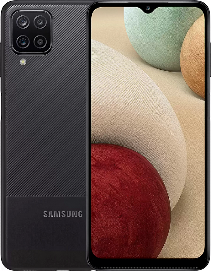 Смартфон Samsung Galaxy A12 (Exynos 850) 4/128Гб черный (SM-A127FZKKSER)