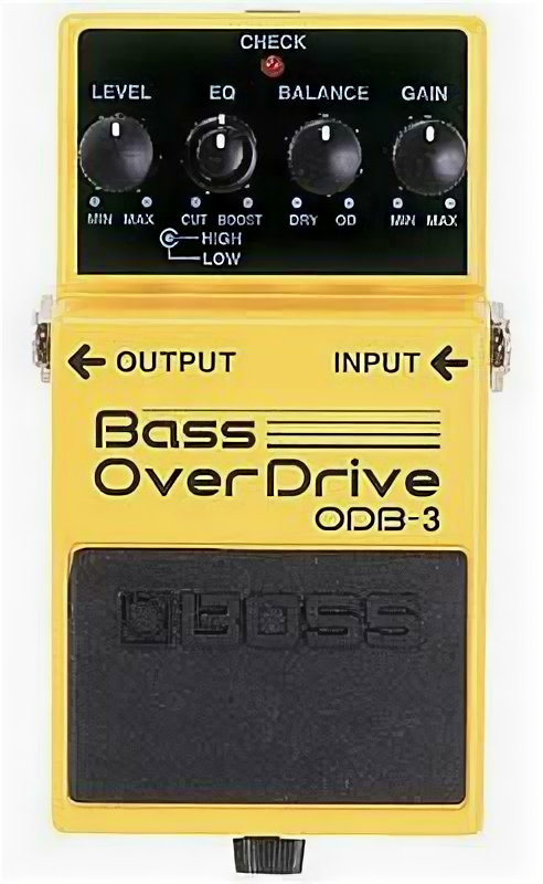 Boss ODB-3 педаль гитарная Bass Overdrive