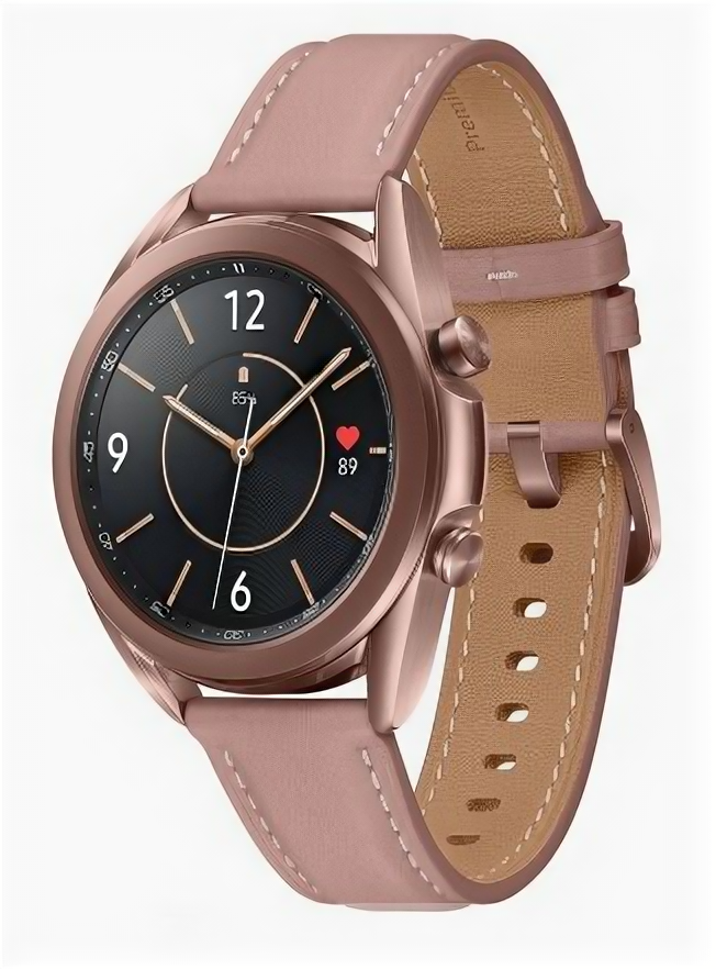 Умные часы Samsung Galaxy Watch3 41 мм Mystic Bronze (Бронзовый/Розовый)