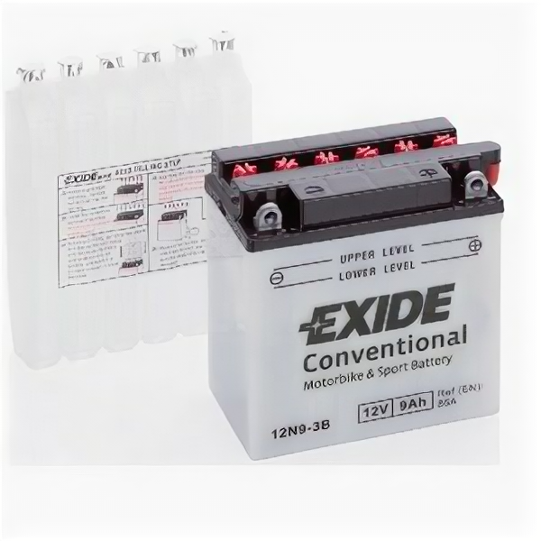 Аккумулятор мото Exide 12N9-3B