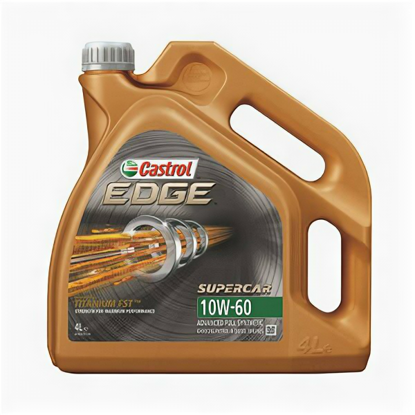 Масло моторное CASTROL EDGE Supercar 10W-60 синтетика 4л