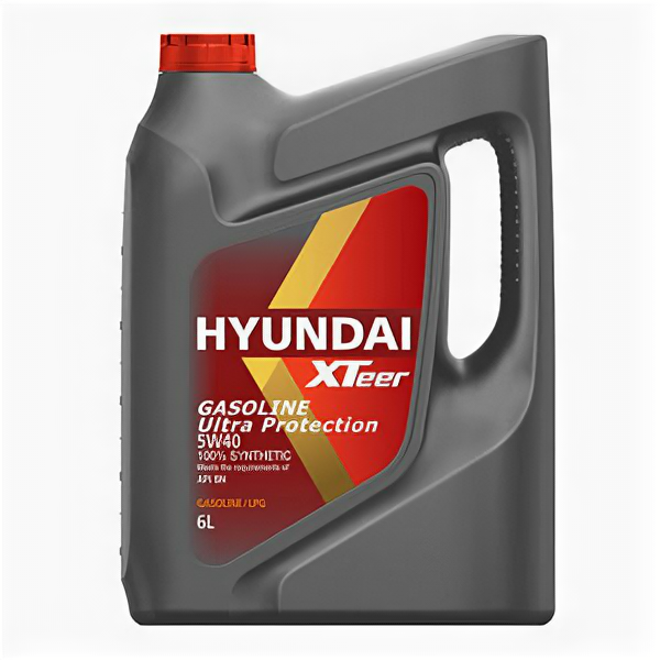 Масло моторное Hyundai Xteer Gasoline Ultra Protection 5W-40 6л