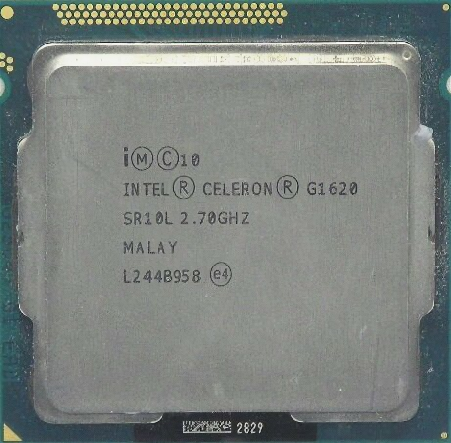 Процессор Intel Celeron G1620 Ivy Bridge LGA1155, 2 x 2700 МГц, OEM