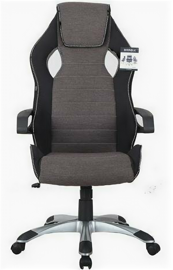 BRABIX Кресло для геймеров BRABIX Techno GM-002 черно-серый