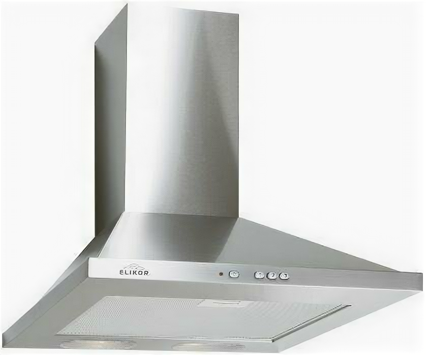 Вытяжка каминная Elikor Оптима 50Н-400-К3Л нержавеющая сталь