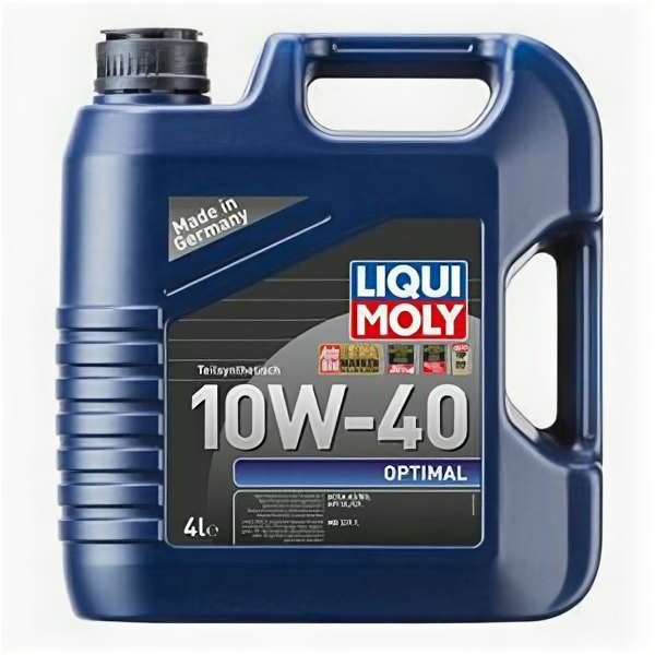 Масло моторное LIQUI MOLY Optimal 10W-40 4л полусинтетика