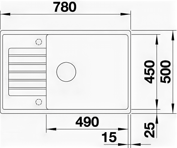 Кухонная мойка Blanco Бланко Zia XL 6 S compact - фотография № 3