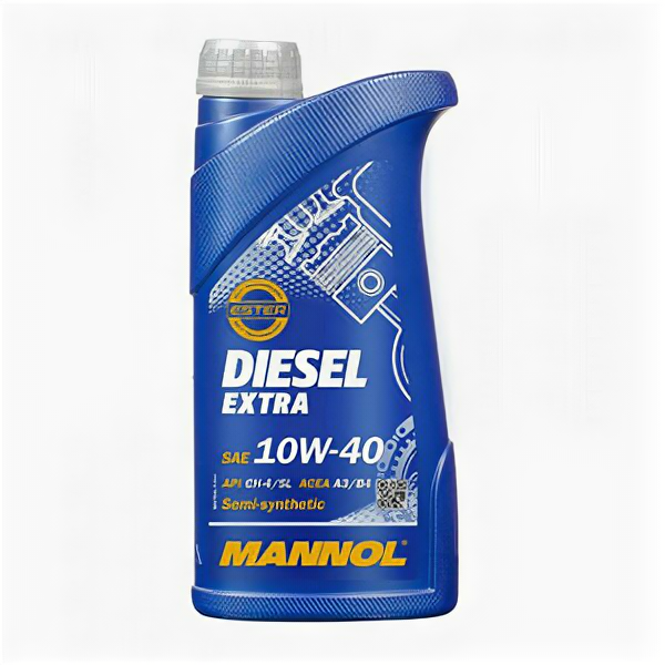 Масло моторное MANNOL Diesel Extra 10W-40 1л п/с