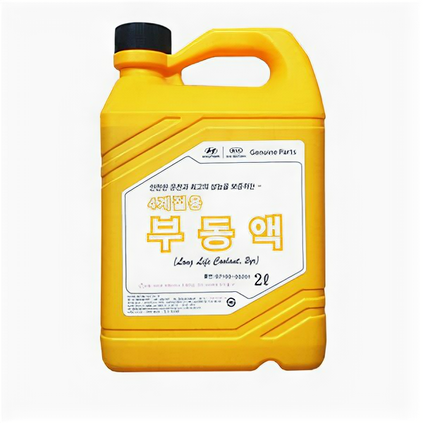 Антифриз HYUNDAI/KIA Long Life Coolant 2 G12 концентрат 2л 07100-00201