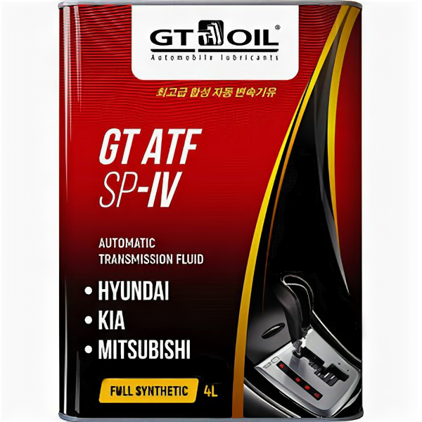 Масло трансмиссионное GT OIL ATF SP IV 4л