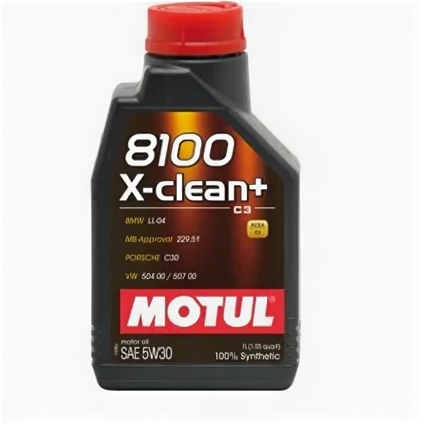 Масло моторное Motul 8100 X-clean + 5W-30 1л синтетика