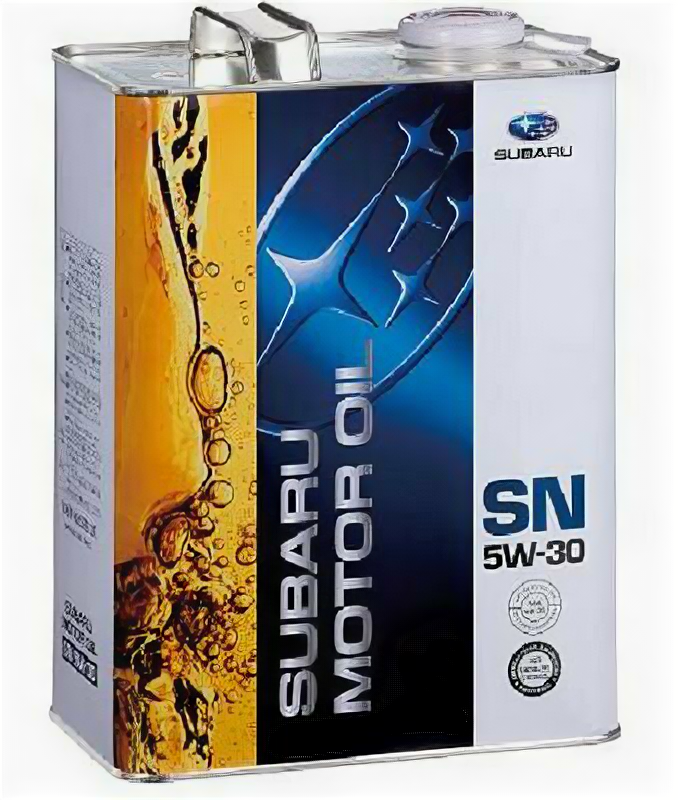 SUBARU Motor Oil SN 5W30, 4L (масло моторное)