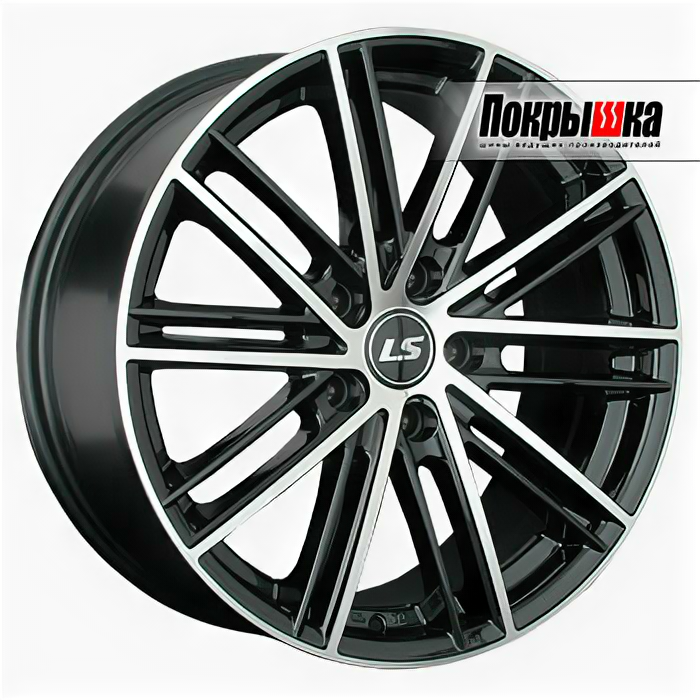 Диски LS Wheels LS-480 7.5х17/5х114.3 D73.1 ET45.0, BKF