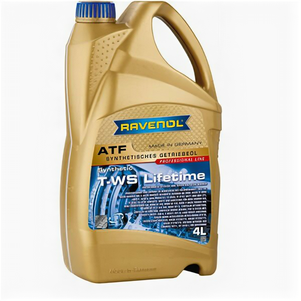 Масло трансмиссионное Ravenol ATF T-WS Lifetime 4л