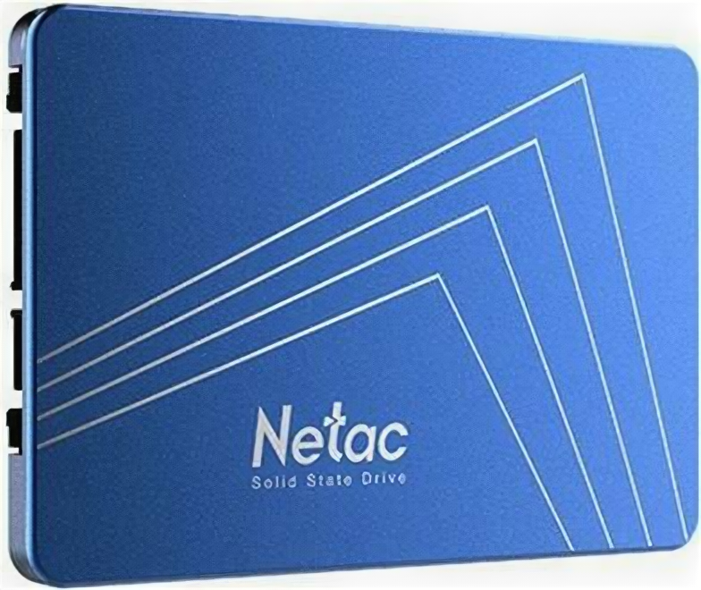 Твердотельный накопитель SSD 2.5 480 Gb Netac N535S Read 540Mb/s Write 490Mb/s 3D NAND TLC (NT01N535S-480G-S3X)