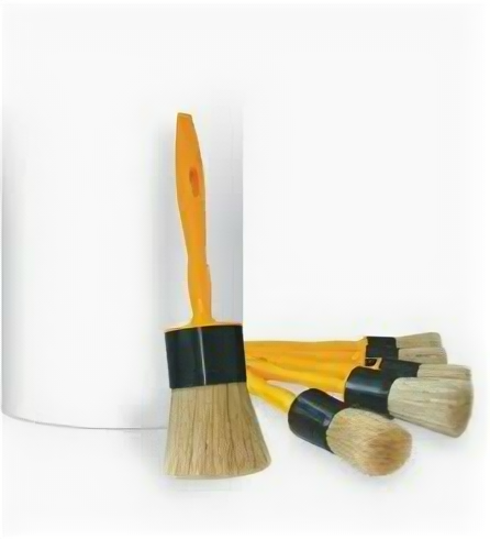 фото Кисть круглая КР-15 Эксперт, пласт. ручка, светл.нат. щетина, d=15мм акор (арт. 659768)