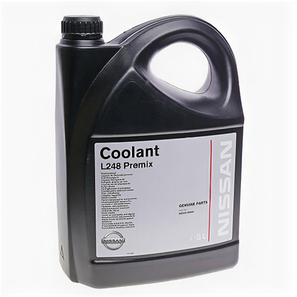 Антифриз NISSAN Coolant L248 готовый зеленый 5л KE902-99945