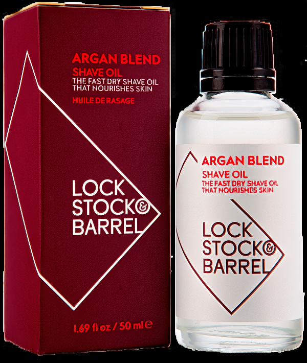    Lock Stock & Barrel          Argan Blend Shave Oil 50 