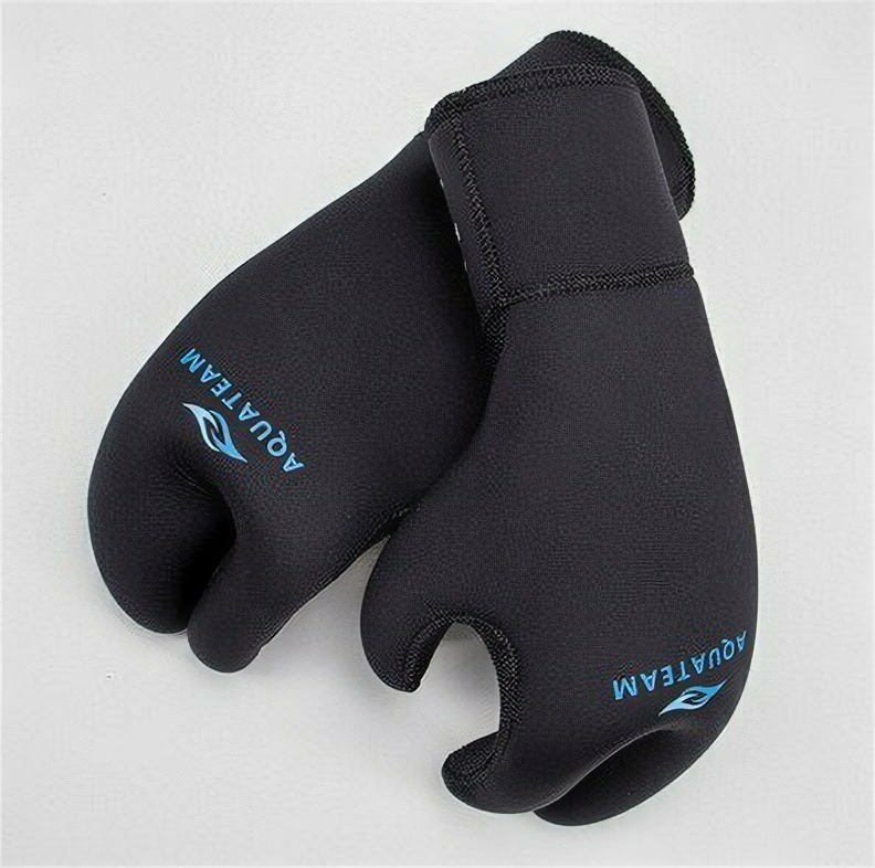 Рукавицы неопреновые трехпалые Aquateam HUNTER ультраспан 7мм (XL)