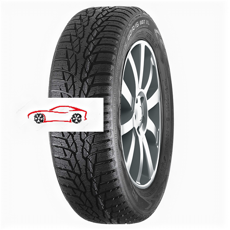 Зимние нешипованные шины Nokian Tyres WR D4 195/45 R16 84H