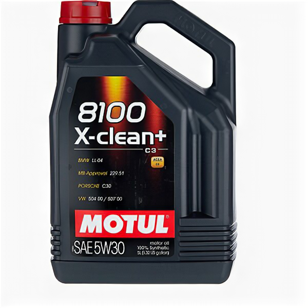 Масло моторное Motul 8100 X-clean + 5W-30 5л синтетика