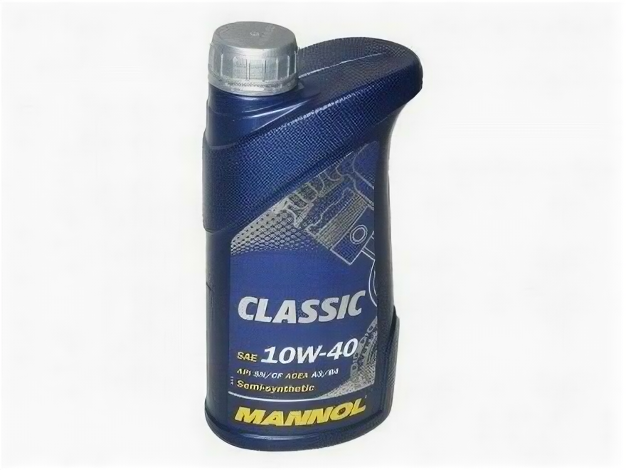 Масло Mannol 10W40 Classik SN п/синтетическое 1 литр