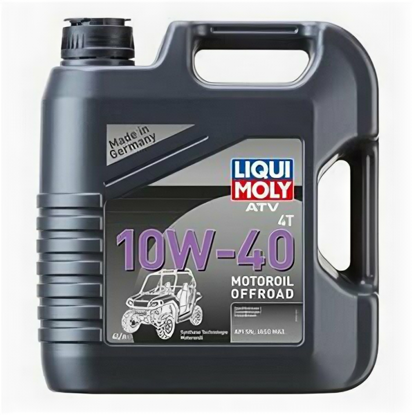 Масло моторное Liqui Moly 4T ATV Motoroil 10W40 4л синтетика