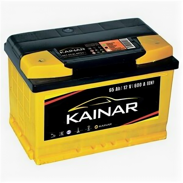 Аккумулятор KAINAR 65 Ач 600А прямая полярность