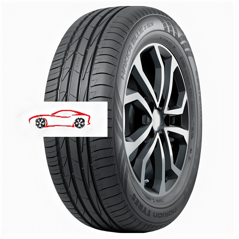 Летние шины Nokian Tyres Hakka Blue 3 SUV 265/55 R19 113Y