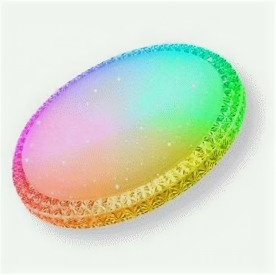 фото LEEK управл. св-к-люстра светодиодн. 85W(7200lm) 2K-4K-6K-RGB d490x80 звезд. небо пульт ДУ Mystery (Pluton) (арт. 805905)