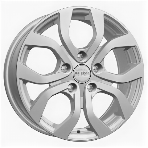 Колесные диски K&K КС704 6.5x16 5x114.3 ET45 D60.1 Сильвер