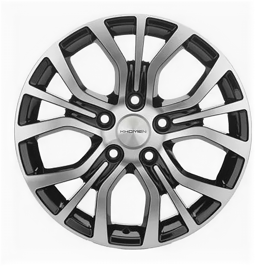 Колесный Диск Khomen Wheels KHW1608 (Grand Vitara) 6,5x16 5x114,3 D60,1 ET45 Black-FP