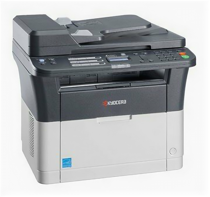 Kyocera МФУ лазерный Kyocera FS-1025MFP (1102M63RU0/1102M63RUV) A4 Duplex белый/черный