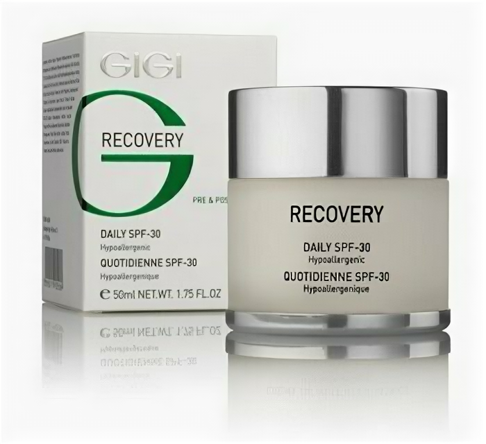 GIGI (ДжиДжи) Recovery Daily SPF 30 / Увлажняющий восстанавливающий крем SPF-30, 50 мл