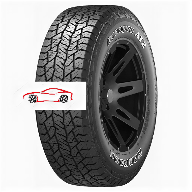 Всесезонные шины Hankook Dynapro AT2 RF11 255/65 R17 110T