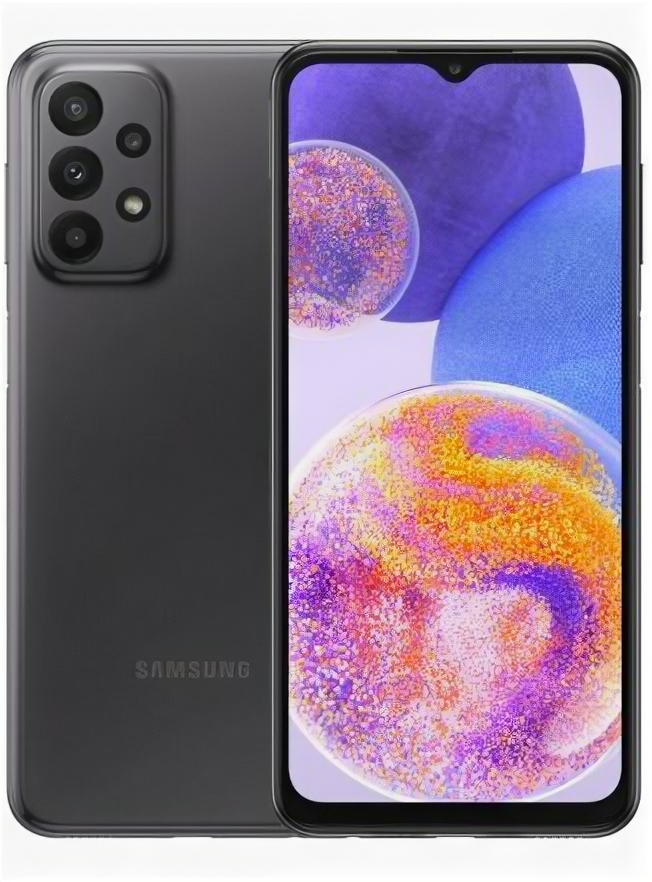 Мобильный телефон Samsung Galaxy A23 4/64 ГБ, черный