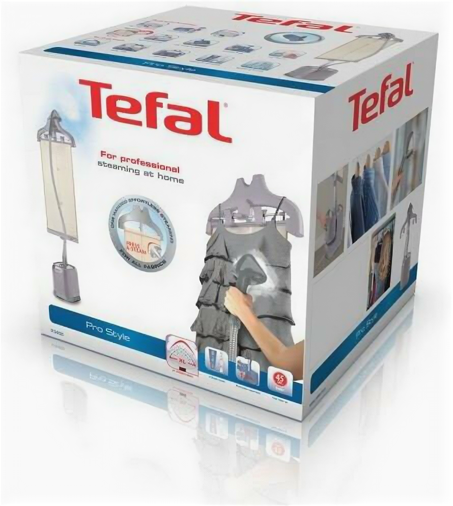 Отпариватель напольный Tefal IT3450E0 1800Вт белый/синий