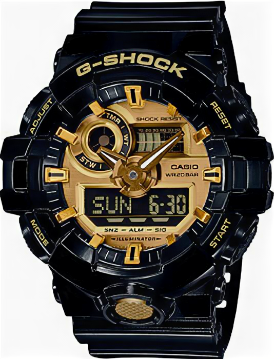 Часы мужские Casio g-shock GA-710GB-1AER